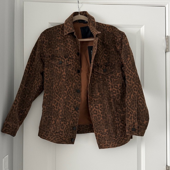 Cheetah Denim Jacket - Picture 7 of 13